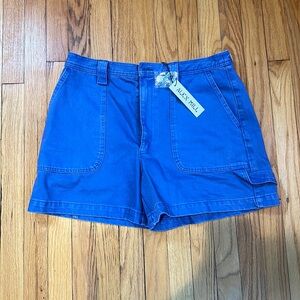 ALEX MILL Phoebe Short in Denim- French blue, size 14